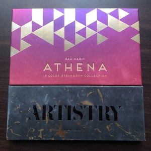 Athena AND Artistry Bad habit eyeshadow BUNDLE